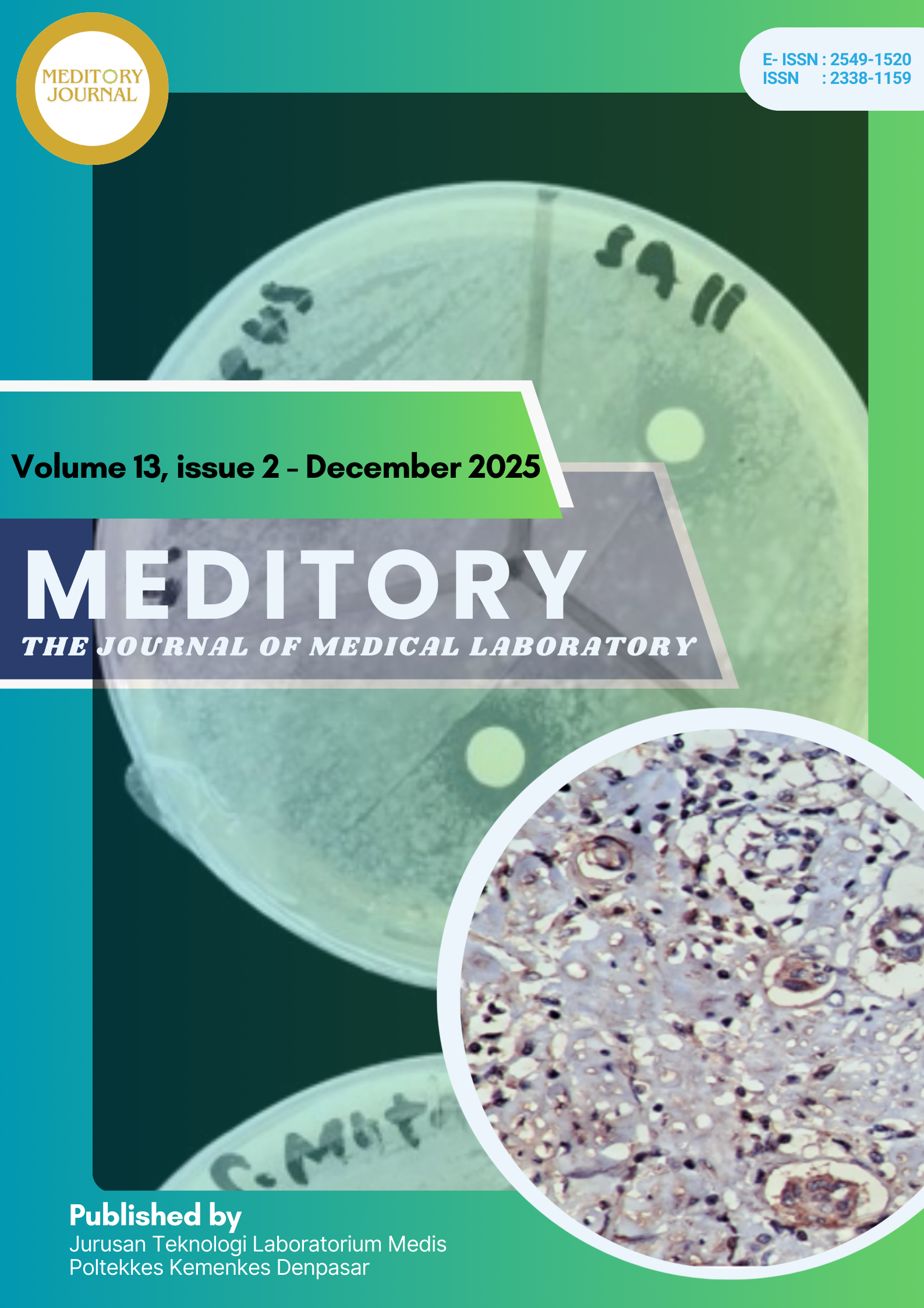					View Vol. 13 No. 2 (2025): Meditory, Volume 13 No. 2 Tahun 2025
				