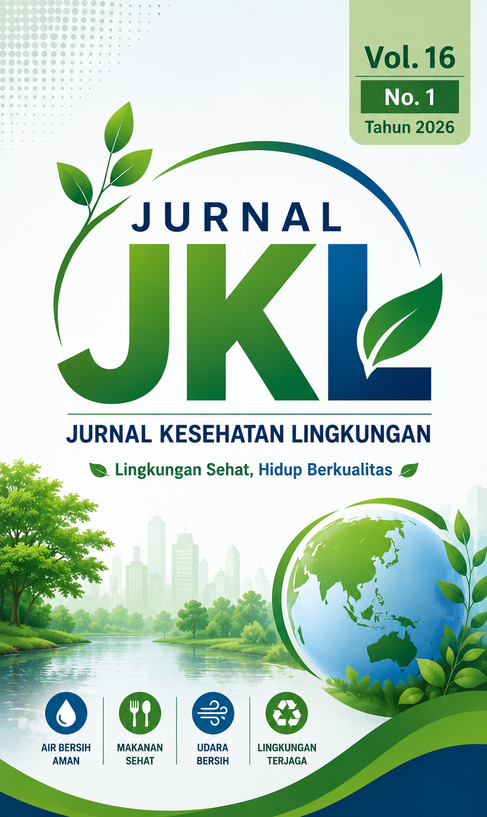 Vol. 16, No. 1 2026: Jurnal JKL Volume 16 No.1 Tahun 2026
